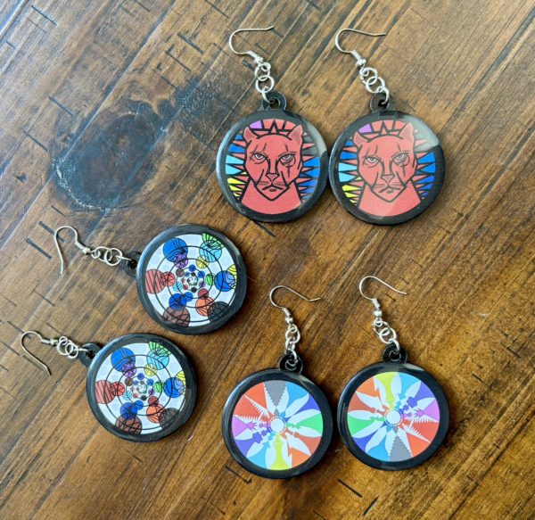 Brincos de Mandala