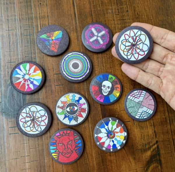 Ímã de mandala - Imagem 4