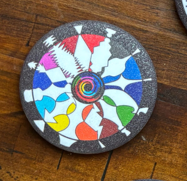 Ímã de mandala - Imagem 9
