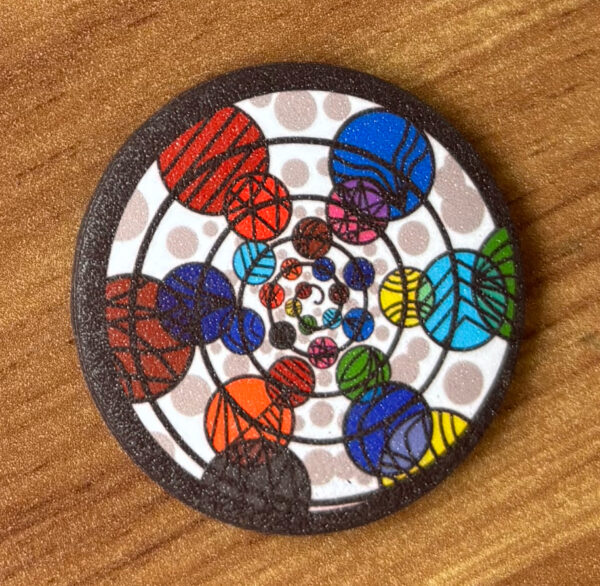 Ímã de mandala - Imagem 10